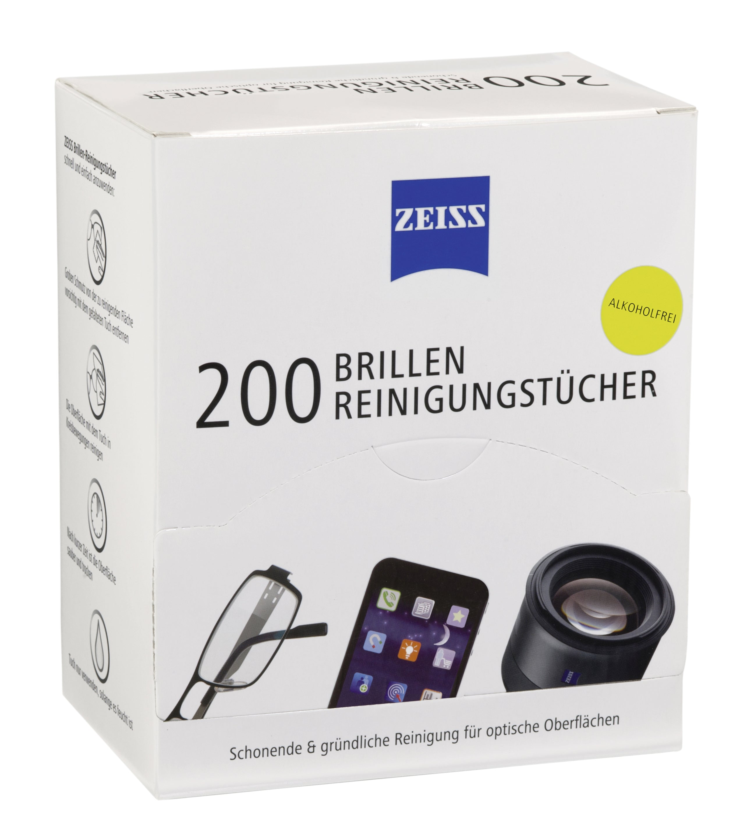 ZEISS Brillen-Reinigungstücher (200 Stk.)