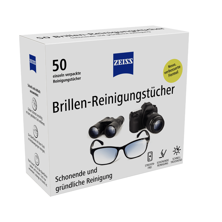 ZEISS Brillen-Reinigungstücher (50 Stk.)