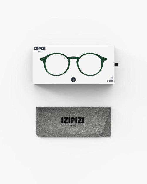 Izipizi #D Reading - Kaki Green - Lesehilfe